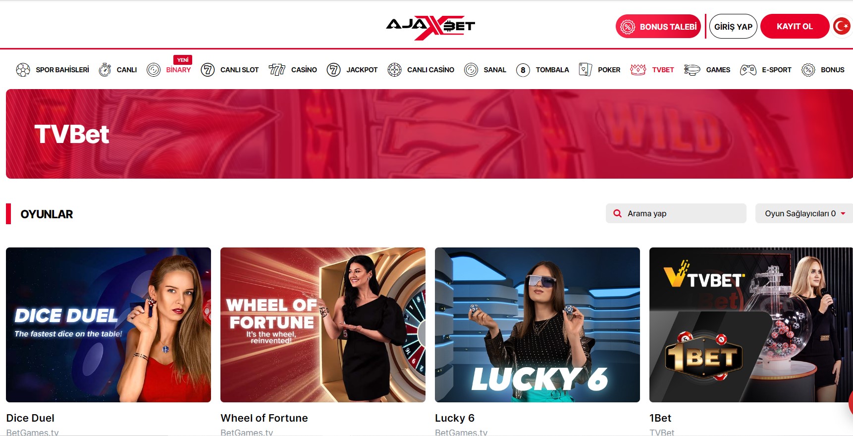 Ajaxbet TV